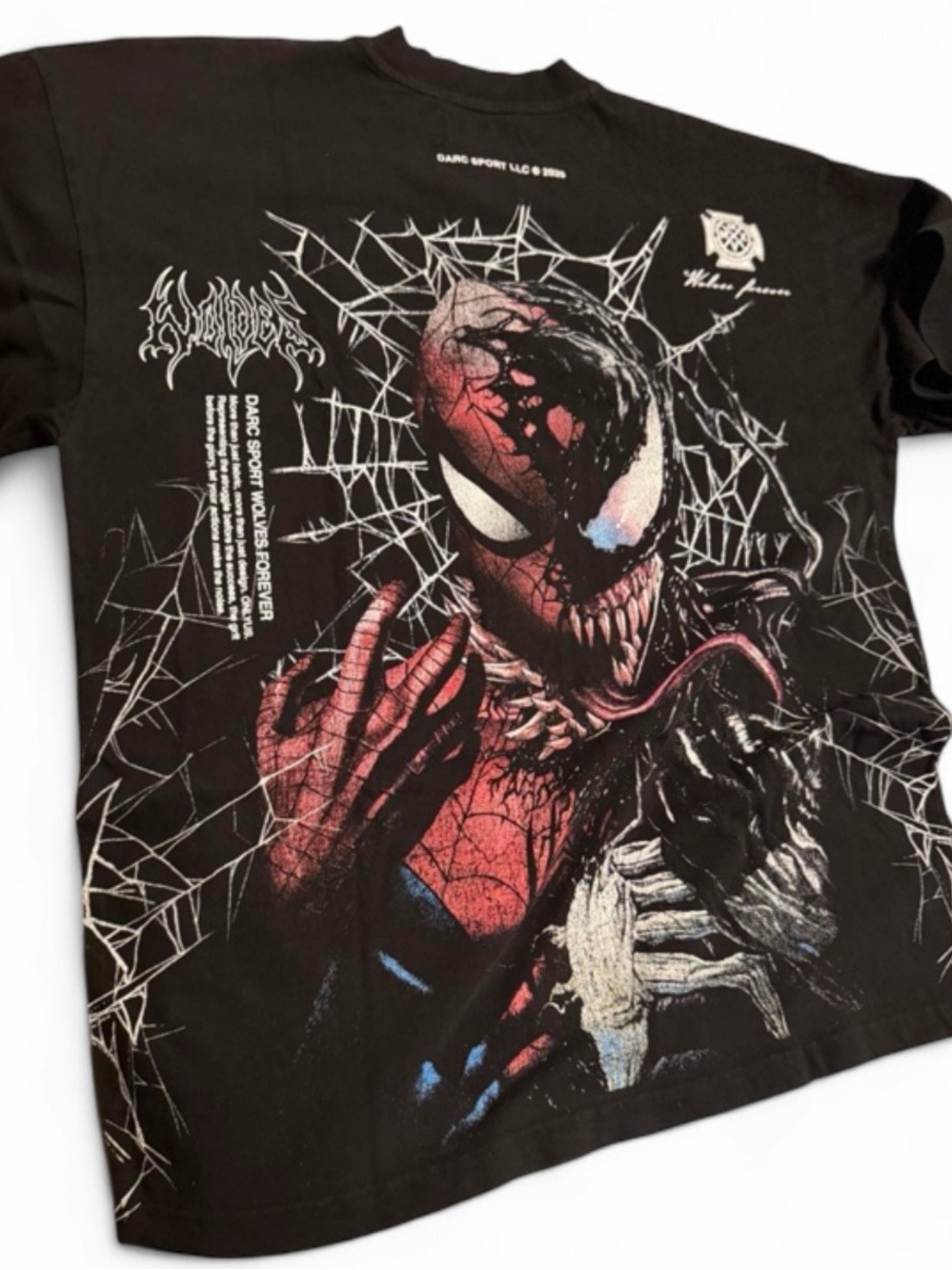 Rare Darc Sport x Spiderman/Venom Shirt Size: M